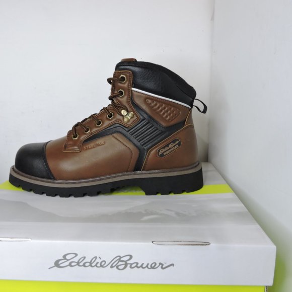 Eddie Bauer men's safety work boots brand new - Picture 4 of 5
